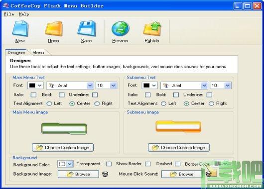CoffeeCup,Flash Menu Builder