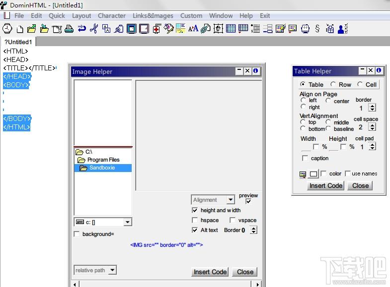 DominHTML,DominHTML下载,DominHTML官方下载,HTML 编辑