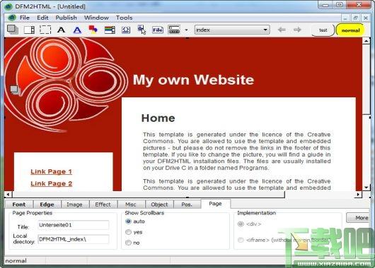 DFM2HTML,DFM2HTML下载,网页制作,网页编辑软件