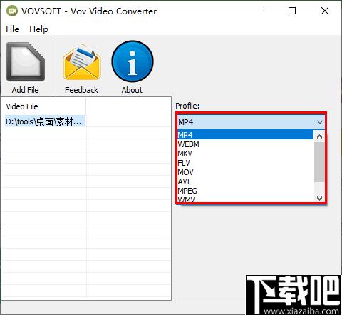 VovSoft Video Converter下载,格式转换,视频转换