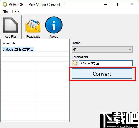 VovSoft Video Converter下载,格式转换,视频转换
