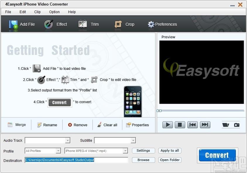 4Easysoft iPhone Mate下载,视频转换软件,视频转换