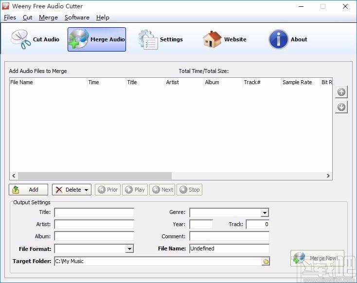 Weeny Free Audio Cutter,音频剪切器,音频剪切