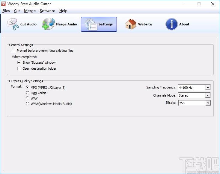 Weeny Free Audio Cutter,音频剪切器,音频剪切