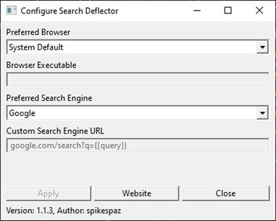SearchDeflector,引擎更换,搜索.