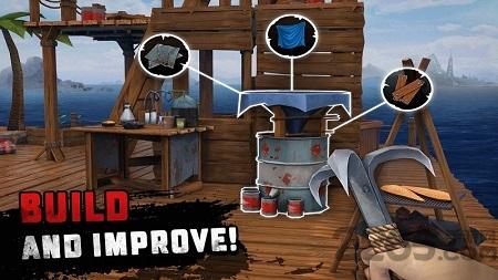 海洋游猎生存中文版(raft survival ocean nomad)下载,海洋游猎生存,生存游戏,狩猎游戏
