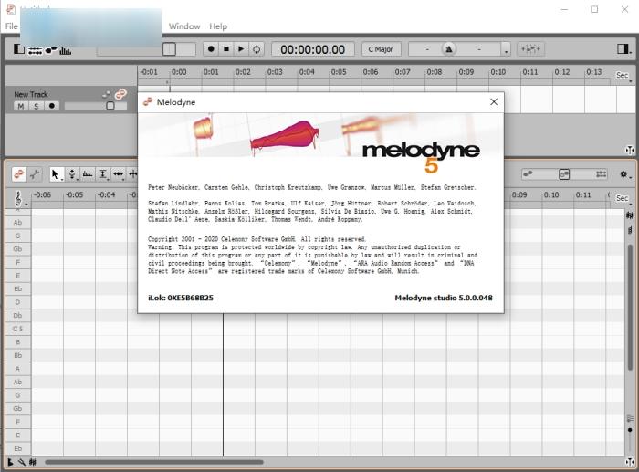 CelemonyMelodyne5Studio,音标编辑.